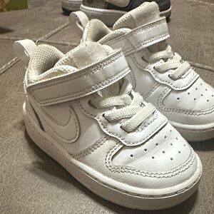 Nike Kids' White Velcro Sneakers